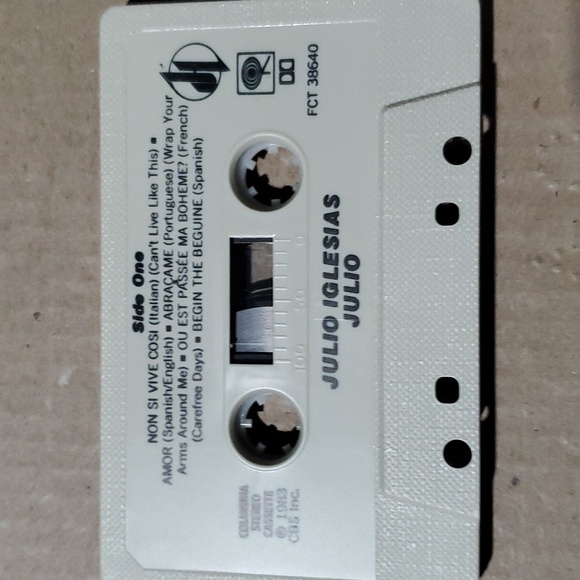 2/$8 Julio Iglesias Audio Cassette Tape - Picture 4 of 5